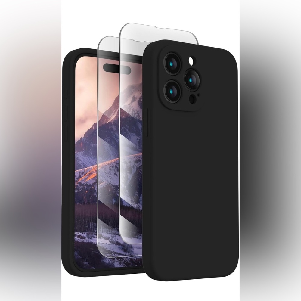 FireNova Designed for iPhone 15 Pro Case, Silicone Upgraded